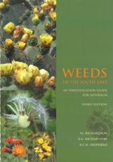 Book cover: "Weeds of the south-east"