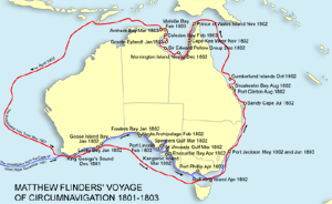 Mathew Flinders' Voyage of Circumnavigation, 1801-1805