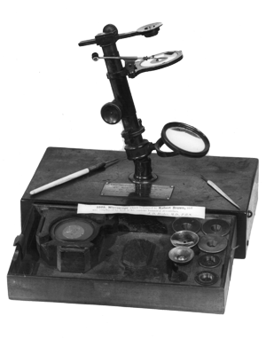 Robert Brown's microscope